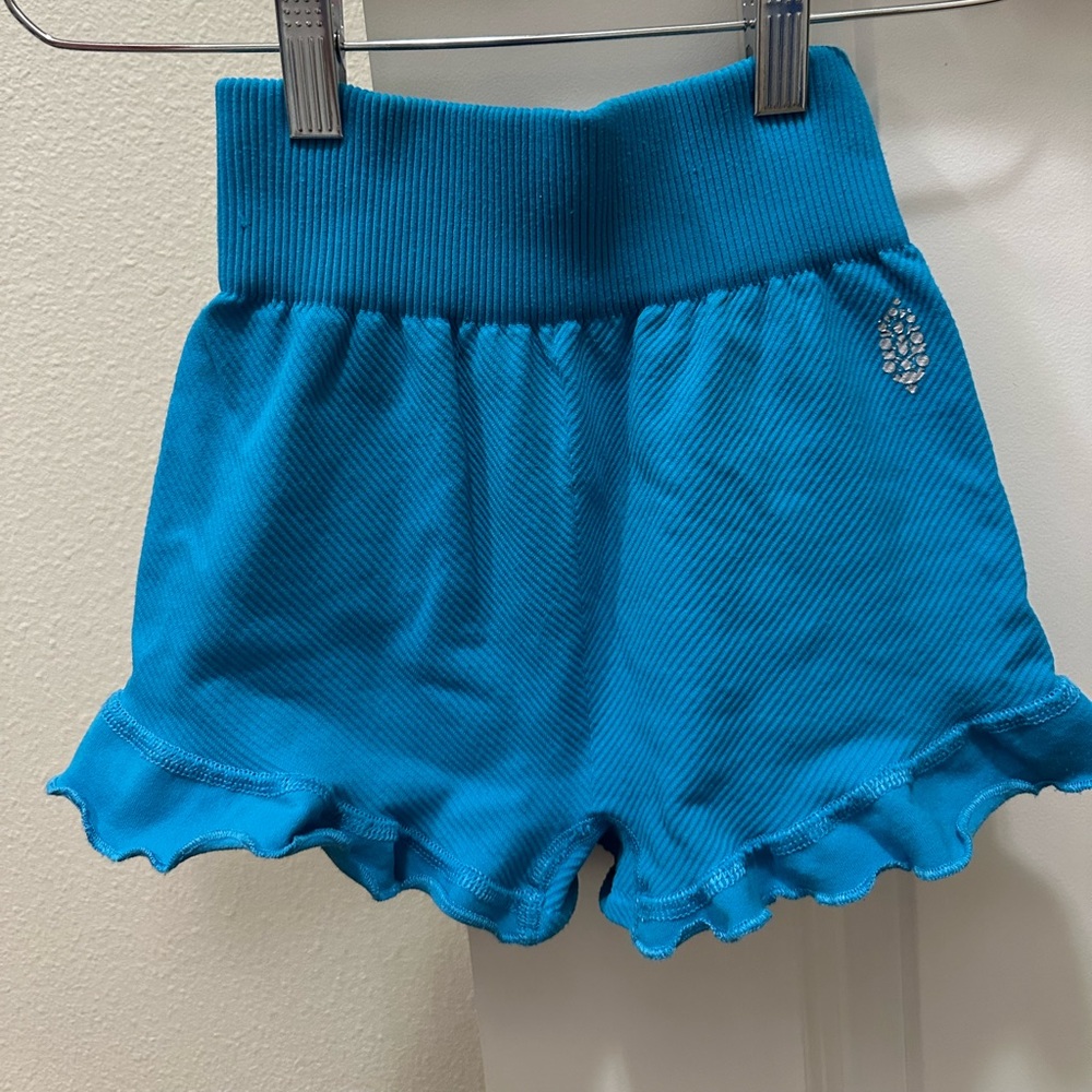 Free people ruffle shorts -XS